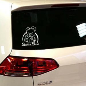 bebe a bord sticker arriere voiture
