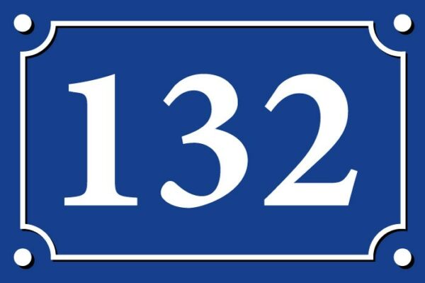 080119 sticker numéro de rue personnalisé autocollant adhésif pour porte boîtes au lettres poubelles