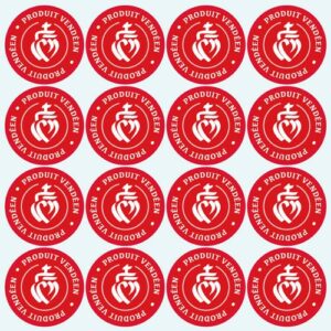 Stickers autocollants étiquettes produits vendéens, produits de vendée étiquetage produit