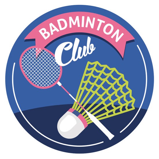 Stickers autocollants badminton, raquette volant - Stickers Autocollants  personnalisés