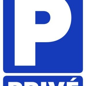 Stickers autocollants parking privé interdit défense de stationner