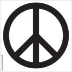 autocollant symbole paix_peace_sigle_symbole pour mac pc ordinateurs