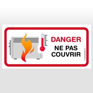 autocollant interdiction de marcher ou stationner a cet endroit pictogramme  norme iso 7010 - ref 050221 - Stickers Autocollants personnalisés