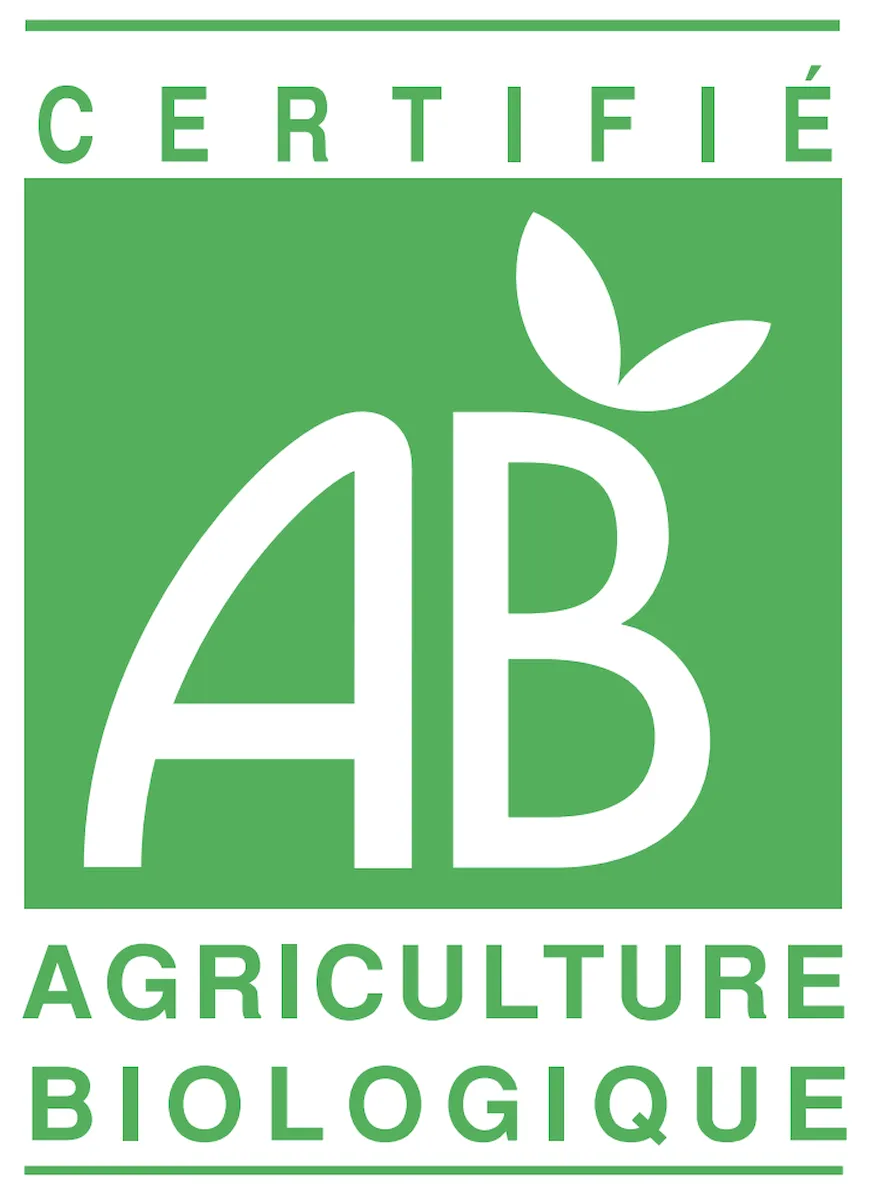 Autocollant Agriculture Biologique Certifié AB sticker