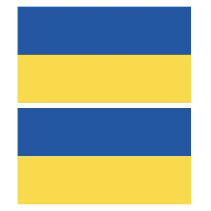 drapeau -ukraine-2 autocollants-9x5cm-ref150322