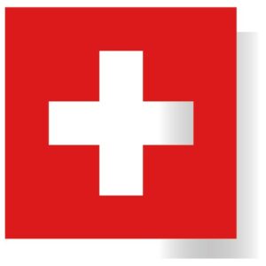 Sticker drapeau Suisse armoiries Switzerland - ref 020922