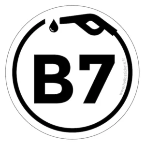 carburant-B7-reservoir-stickerautocollant