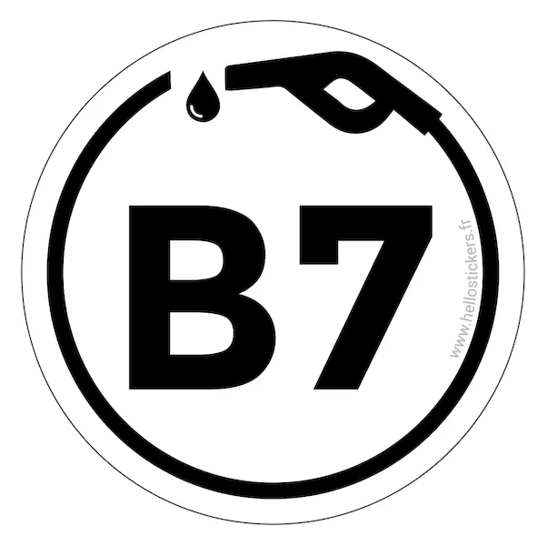 carburant-B7-reservoir-stickerautocollant