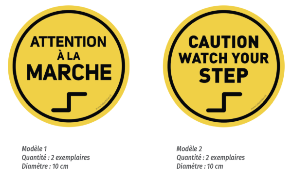attention a la marche - 2 langues