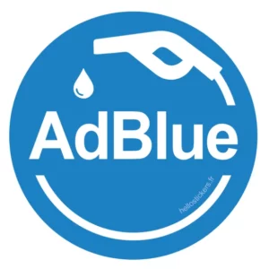 Sticker AdBlue autocollant pour trappe à carburant – vinyle haute adhérence