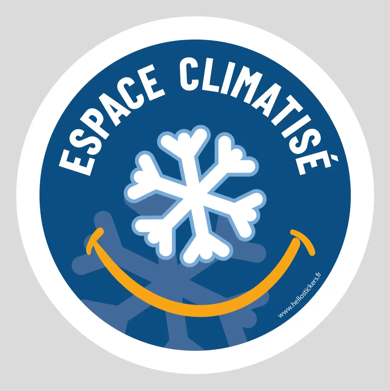 espace climatise sticker autocollant 250626